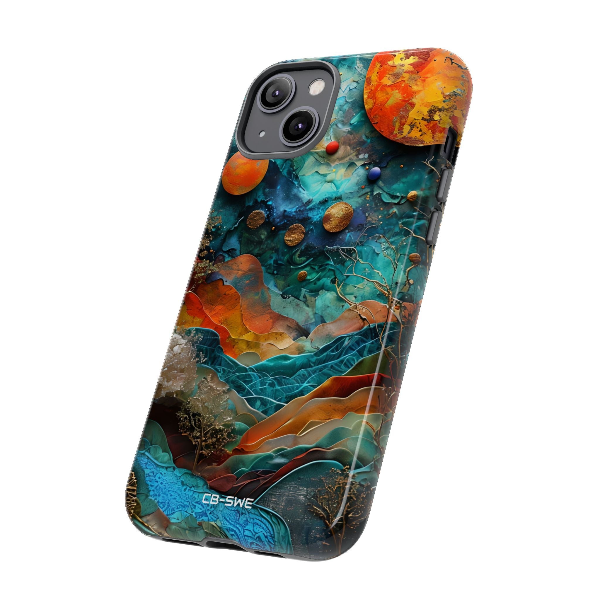 Celestial Wonders Unfold - iPhone Case