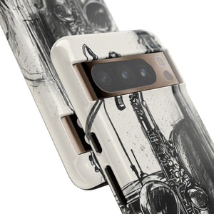 Jazz Ink Expressions | Protective Phone Case for Google Pixel