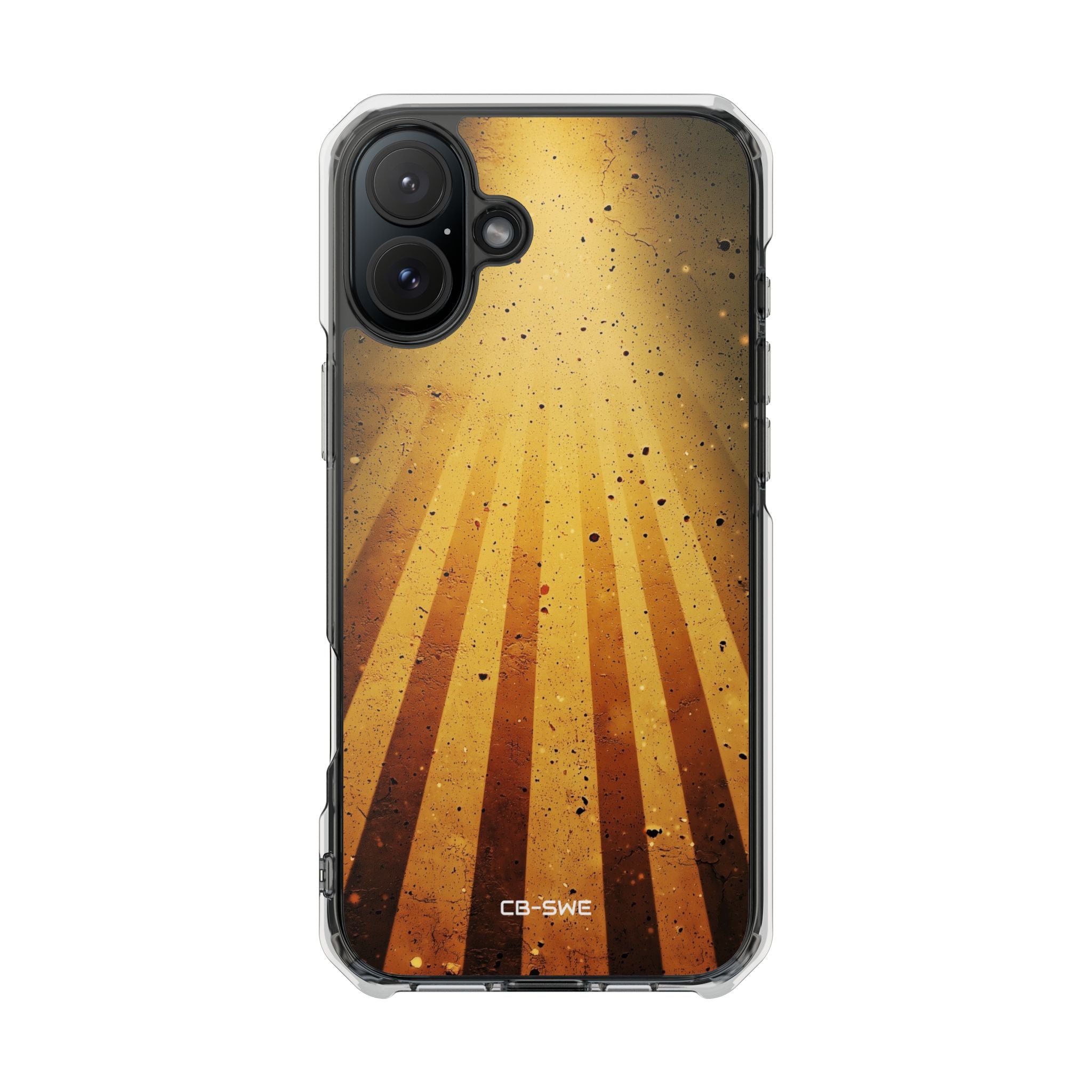 Golden Rays Emanate iPhone Case - Impact