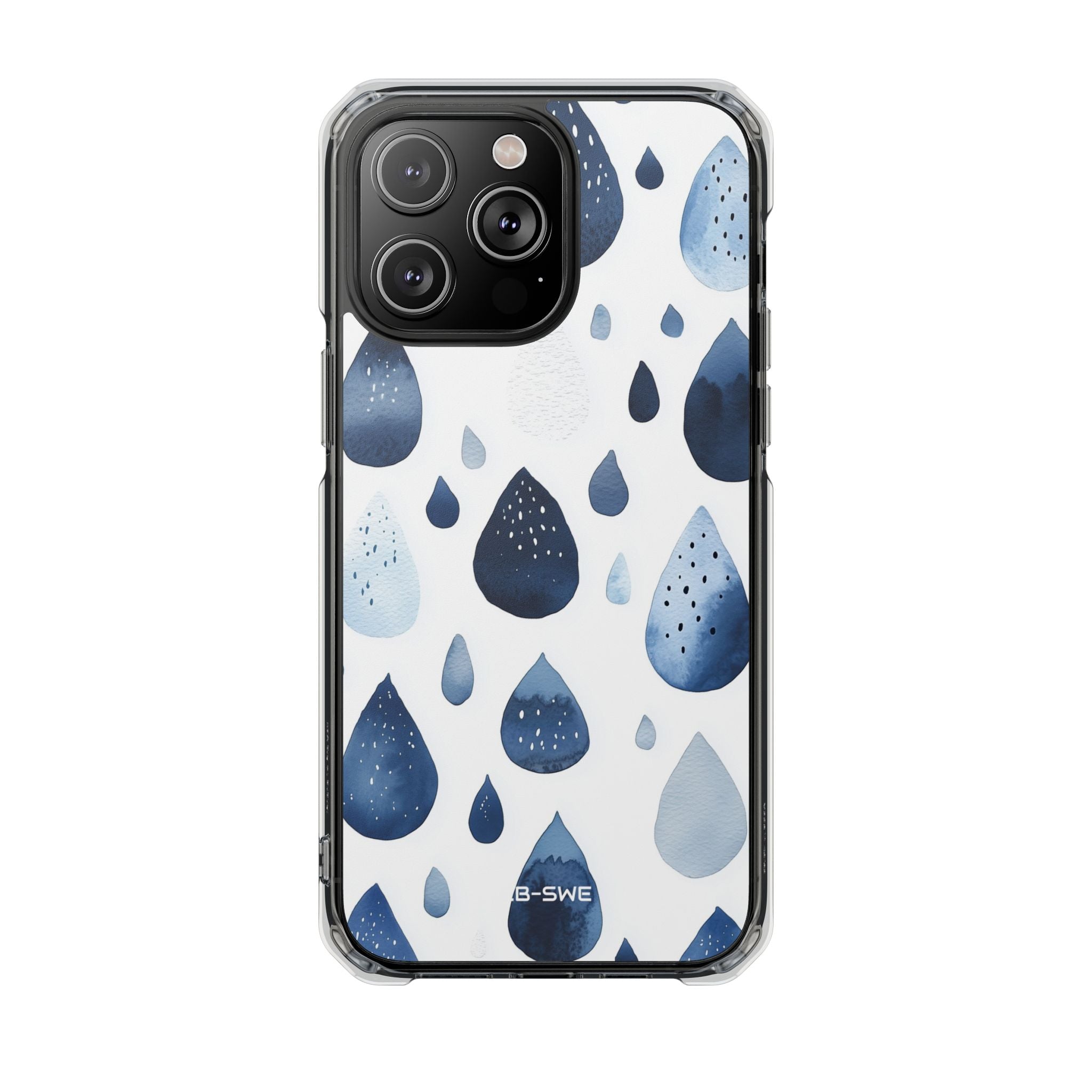 Droplets Flow Softly iPhone Case - Impact