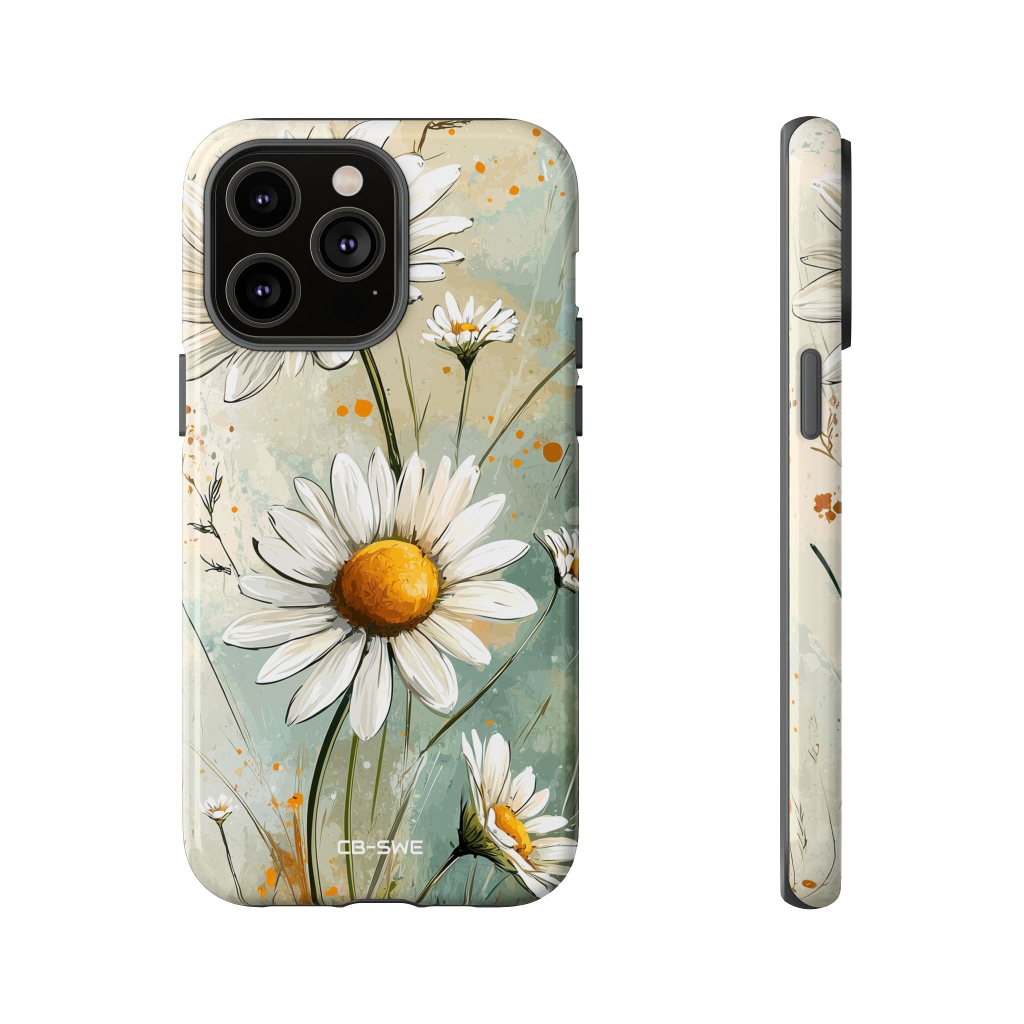 Daisies Dance Light - iPhone Case