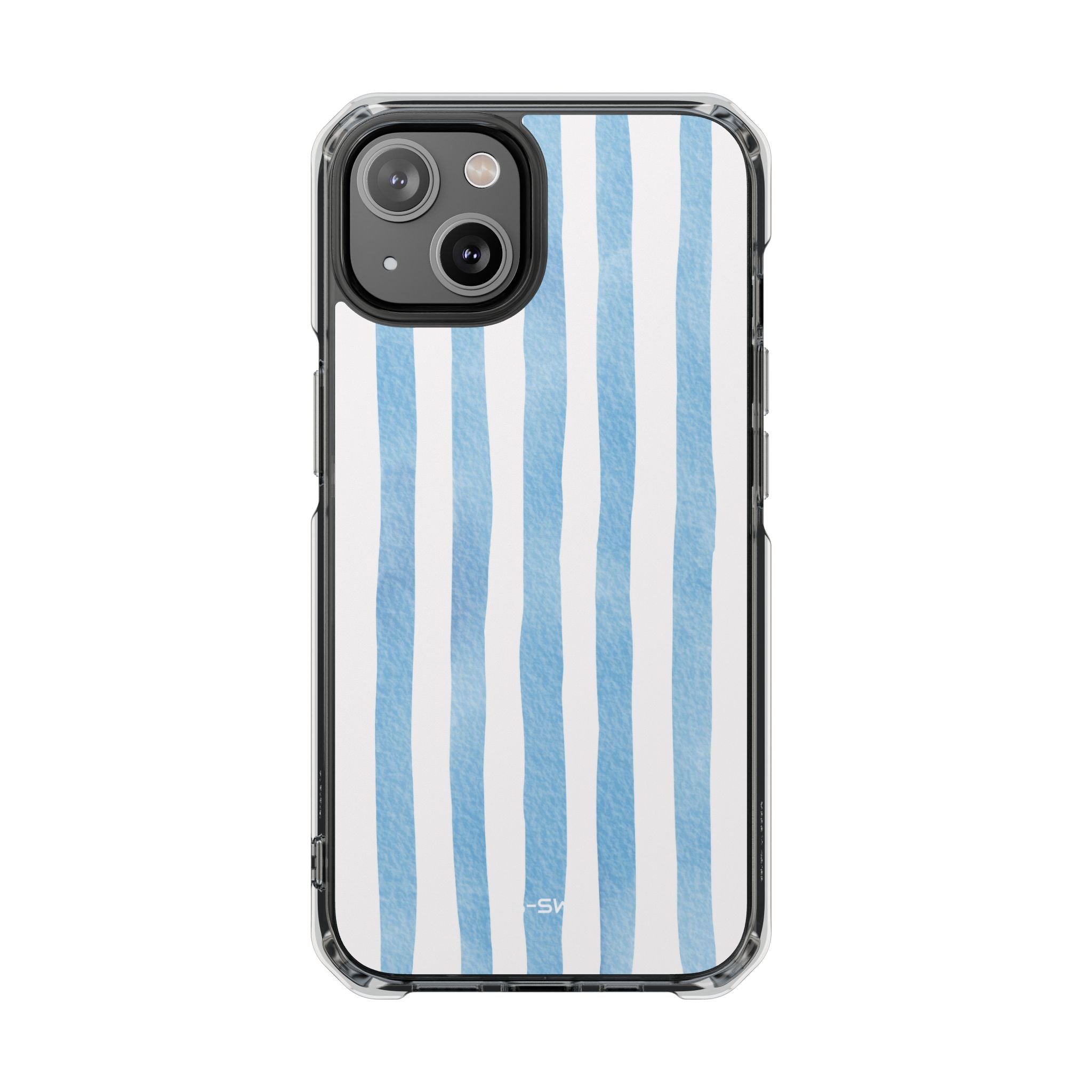 Soft Blue Watercolors iPhone Case - Impact