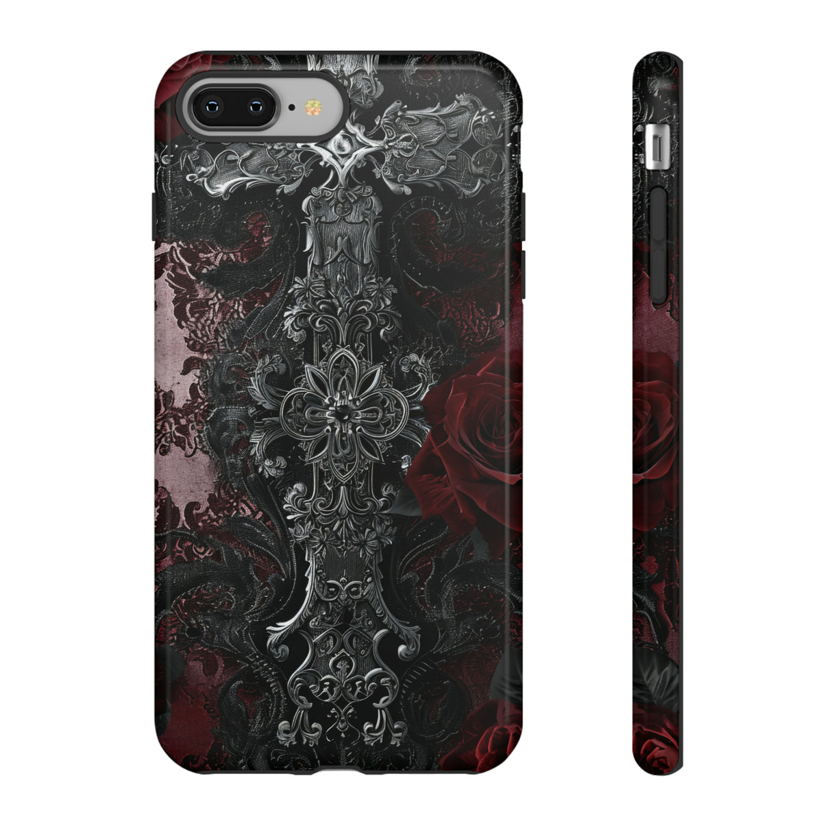 Lace and Velvet Gothic - Protective Phone Case