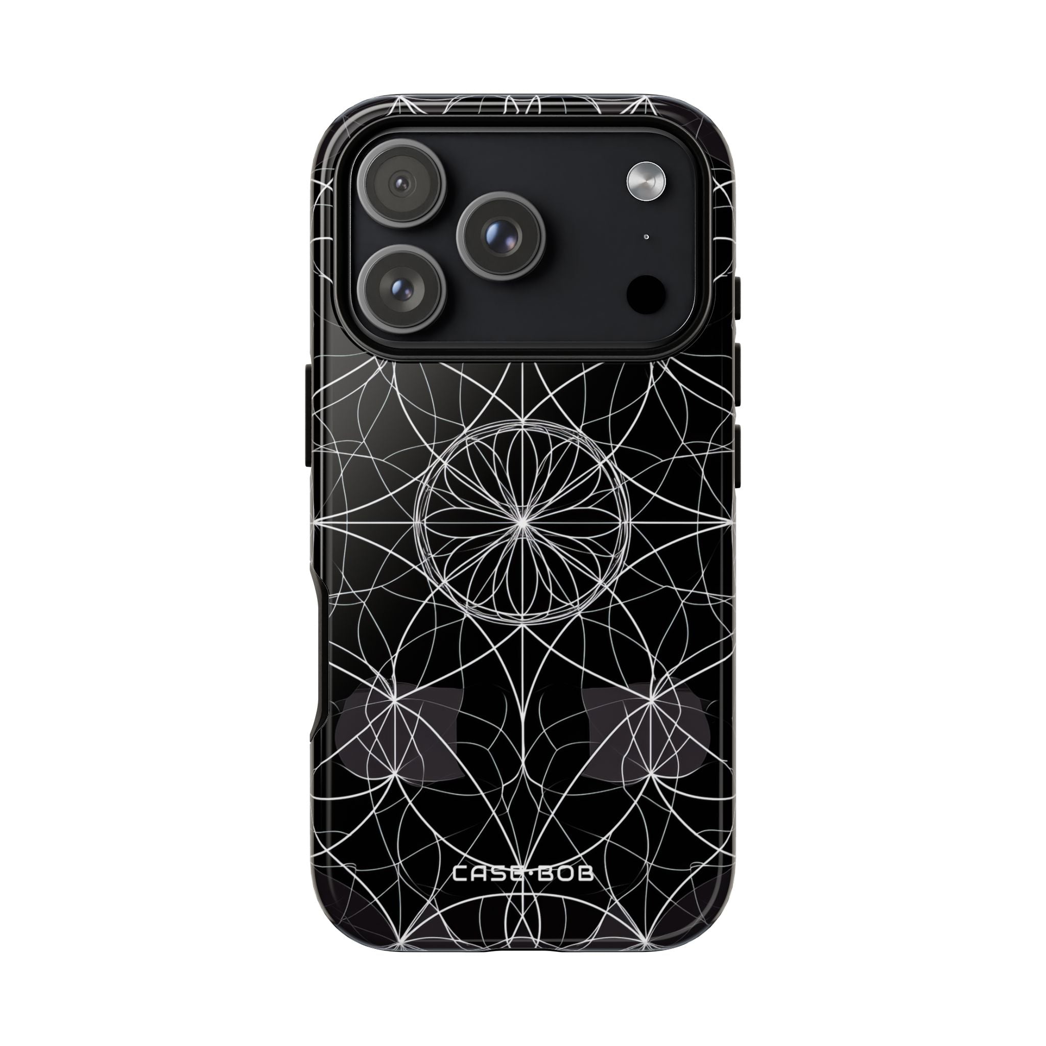 Radiant Petal Orbit iPhone 17 Pro Case - Tough
