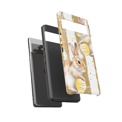 Bunnies Hold Eggs - Google Pixel Case