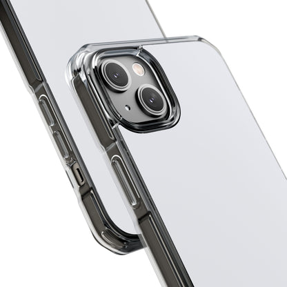 Ghost White - Clear Impact Case for iPhone