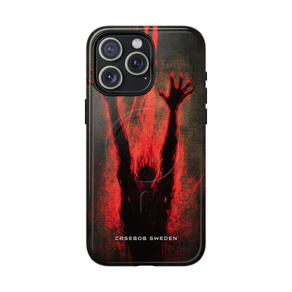 Gothic Crimson Ascension iPhone 15 | Tough+ Phone Case