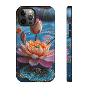 Water Rose Mandala Bliss - Protective Phone Case