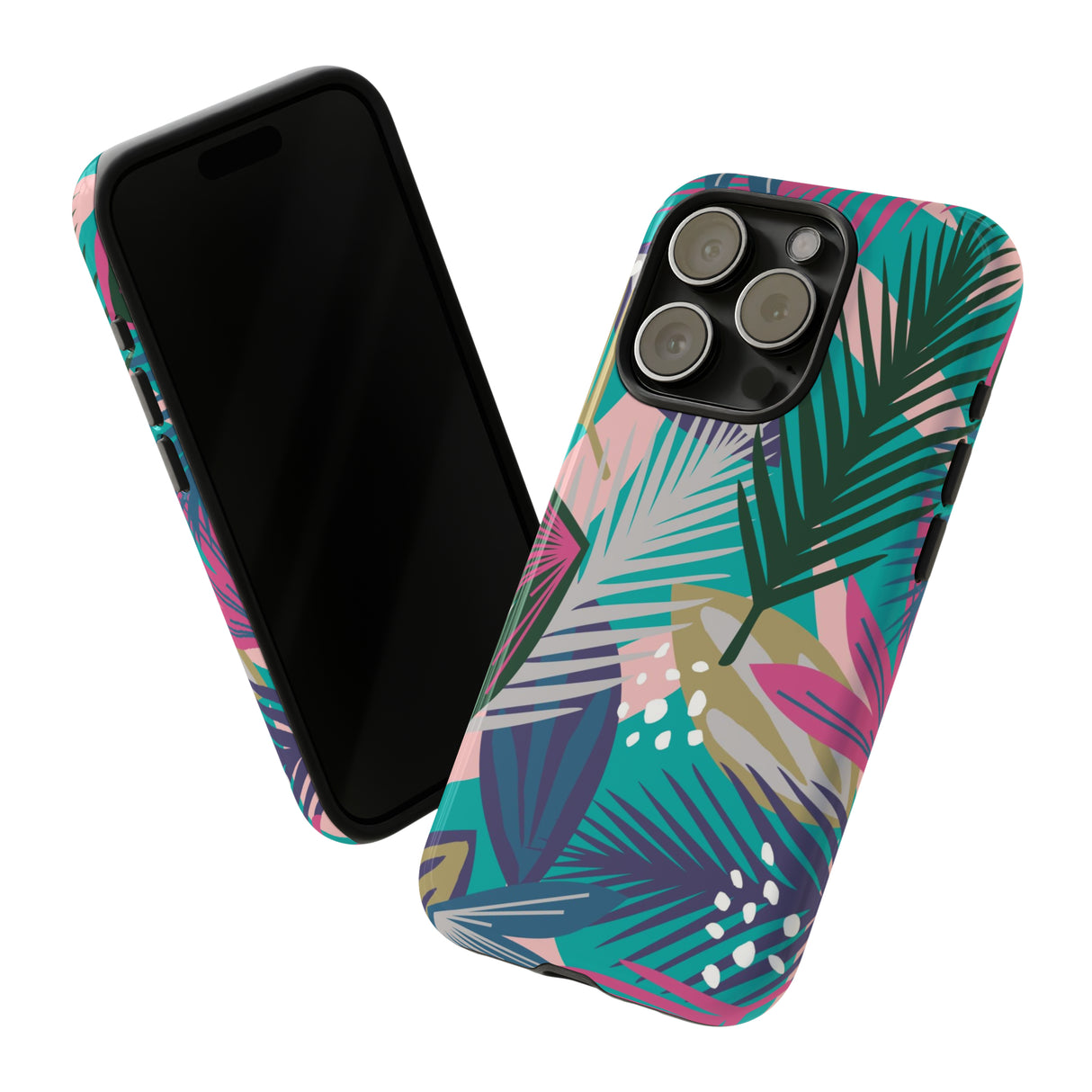 Tropical Leaf Loki - Protective Phone Case