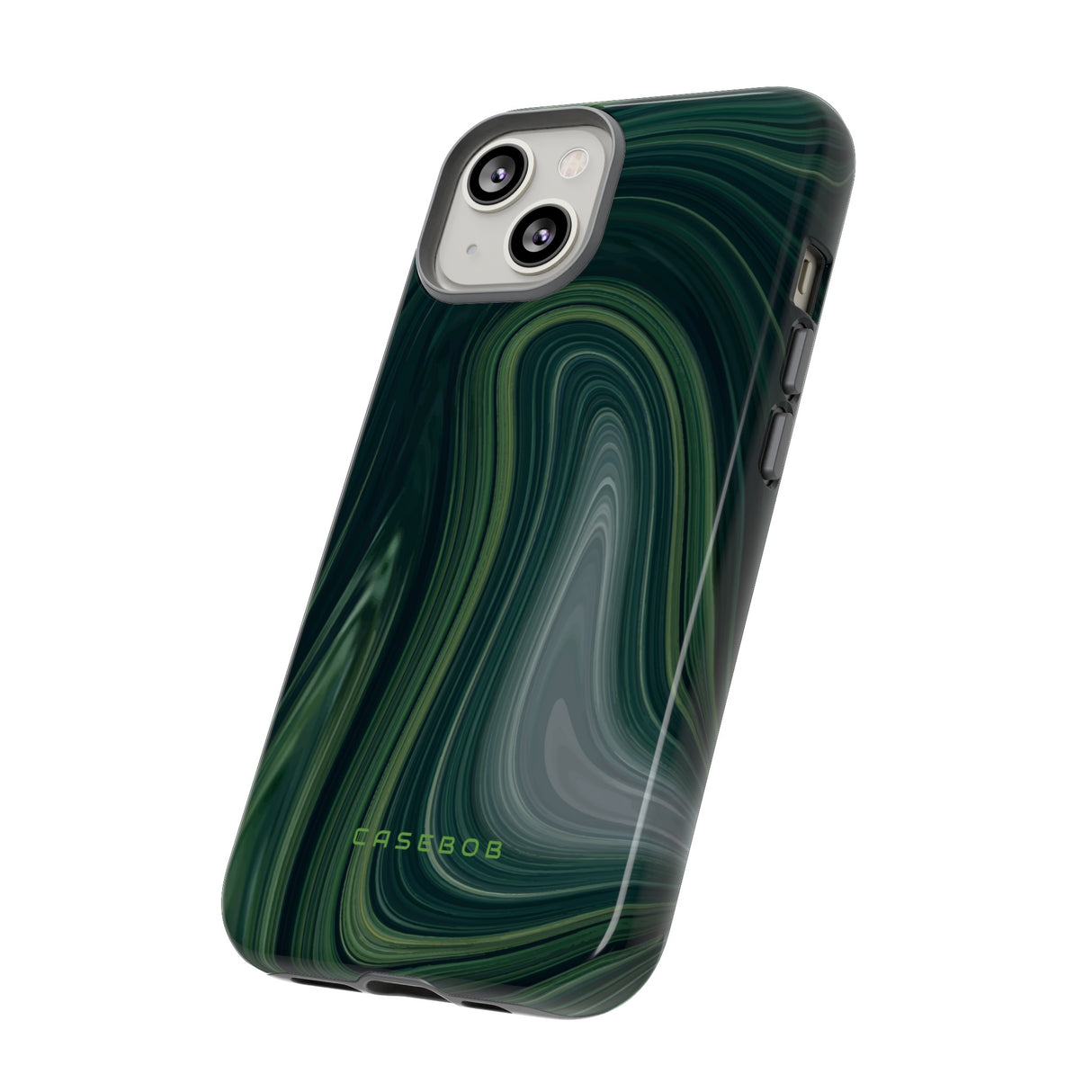 Green Marble - Protective Phone Case