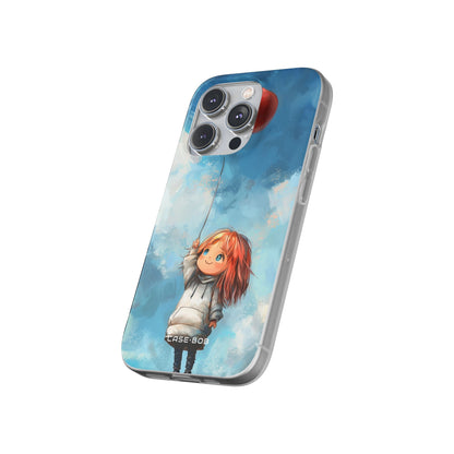 Heart Balloon Whimsy iPhone 14 Pro Case - Soft