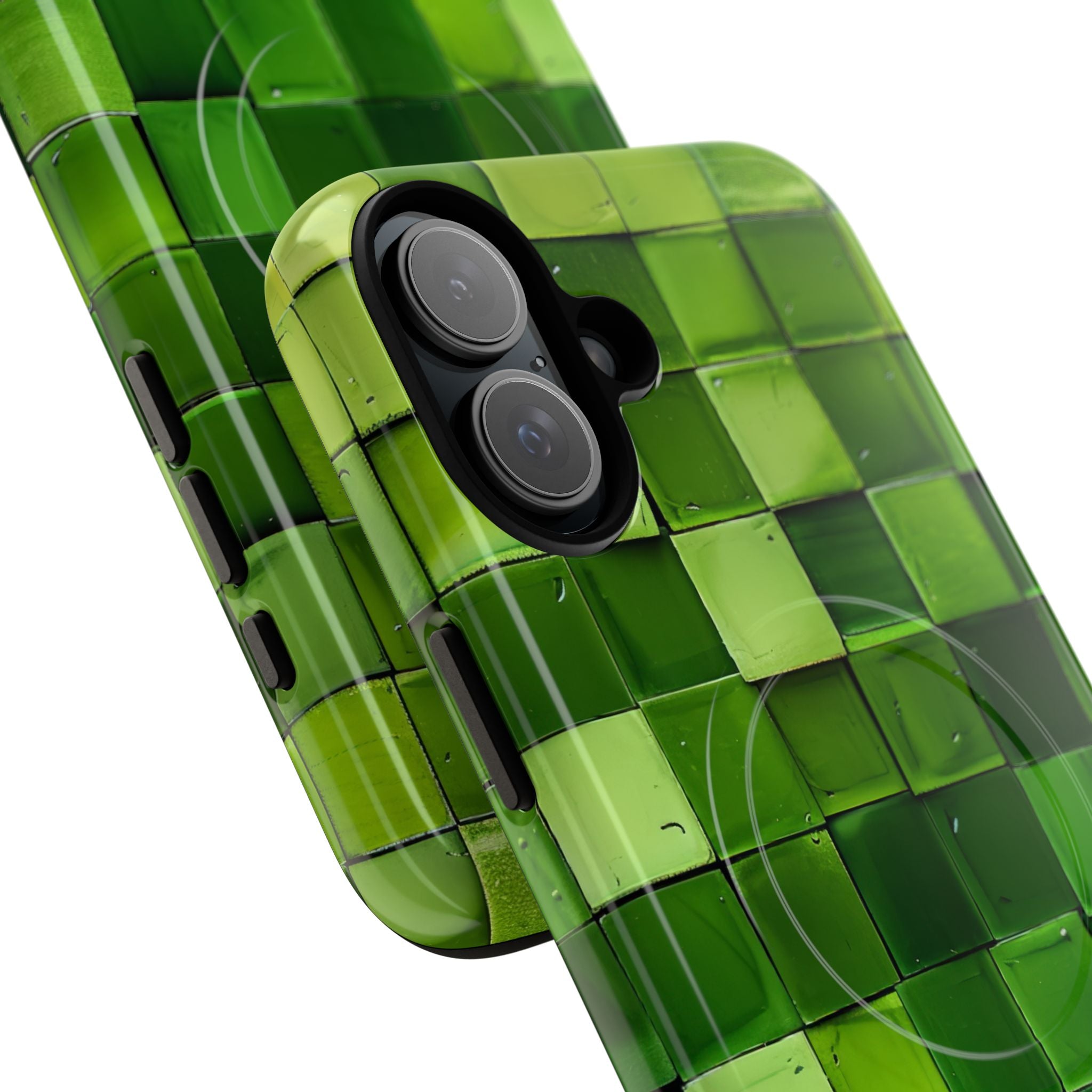 Green Tile Harmony iPhone 16 - Tough+