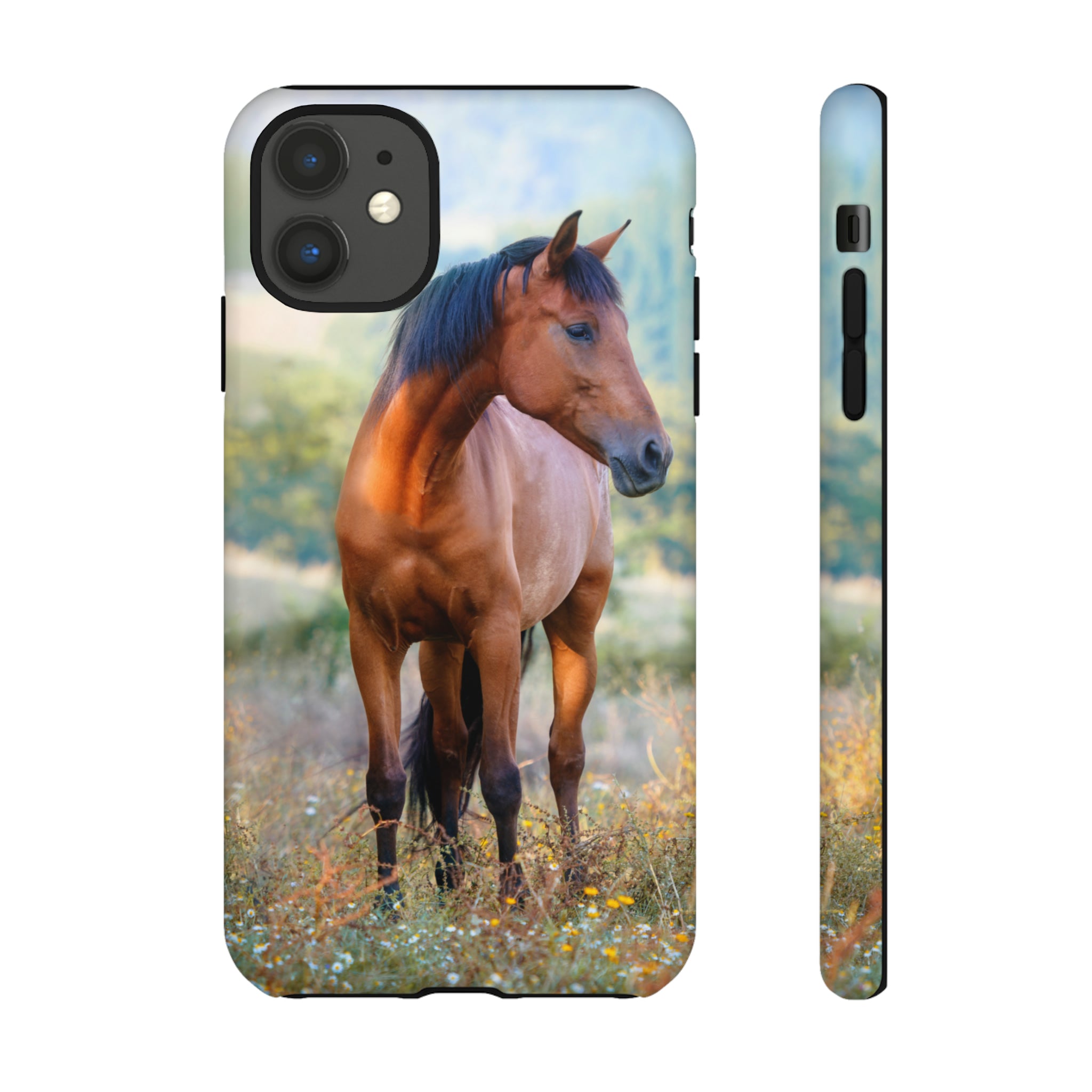 Chestnut Thoroughbred - Protective Phone Case