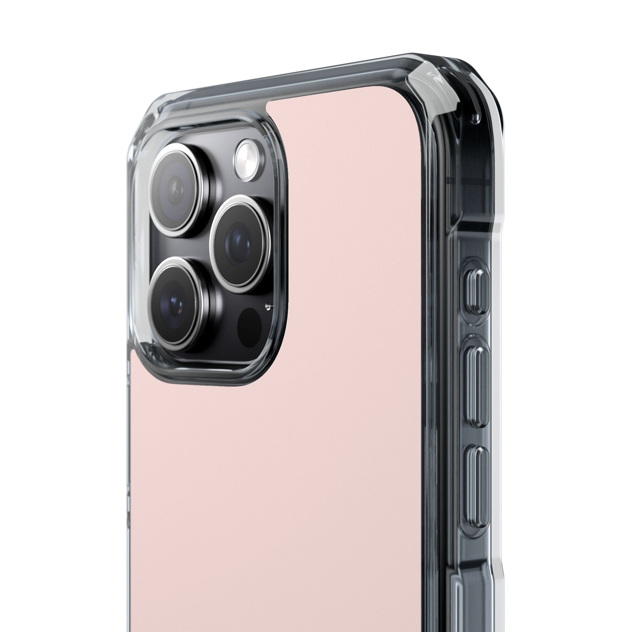 Misty Rose - Clear Impact Case for iPhone