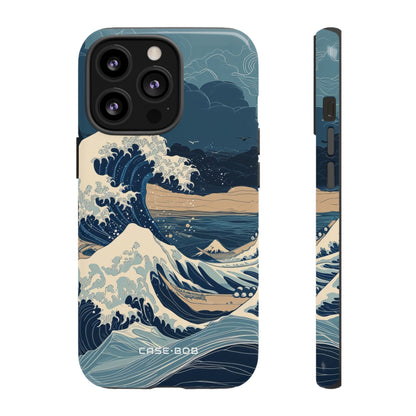 Cresting Blue Wave iPhone 13 Pro Case - Tough