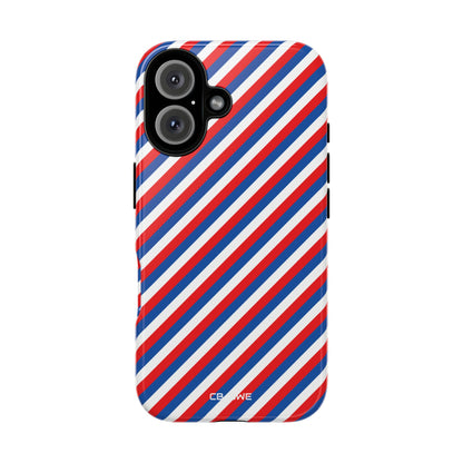 Striped Freedom Wave - iPhone Case