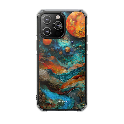 Celestial Wonders Unfold iPhone Case - Impact
