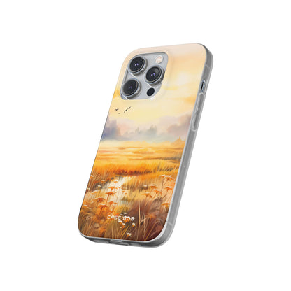 Glowing Sunrise iPhone 14 Pro Case - Soft