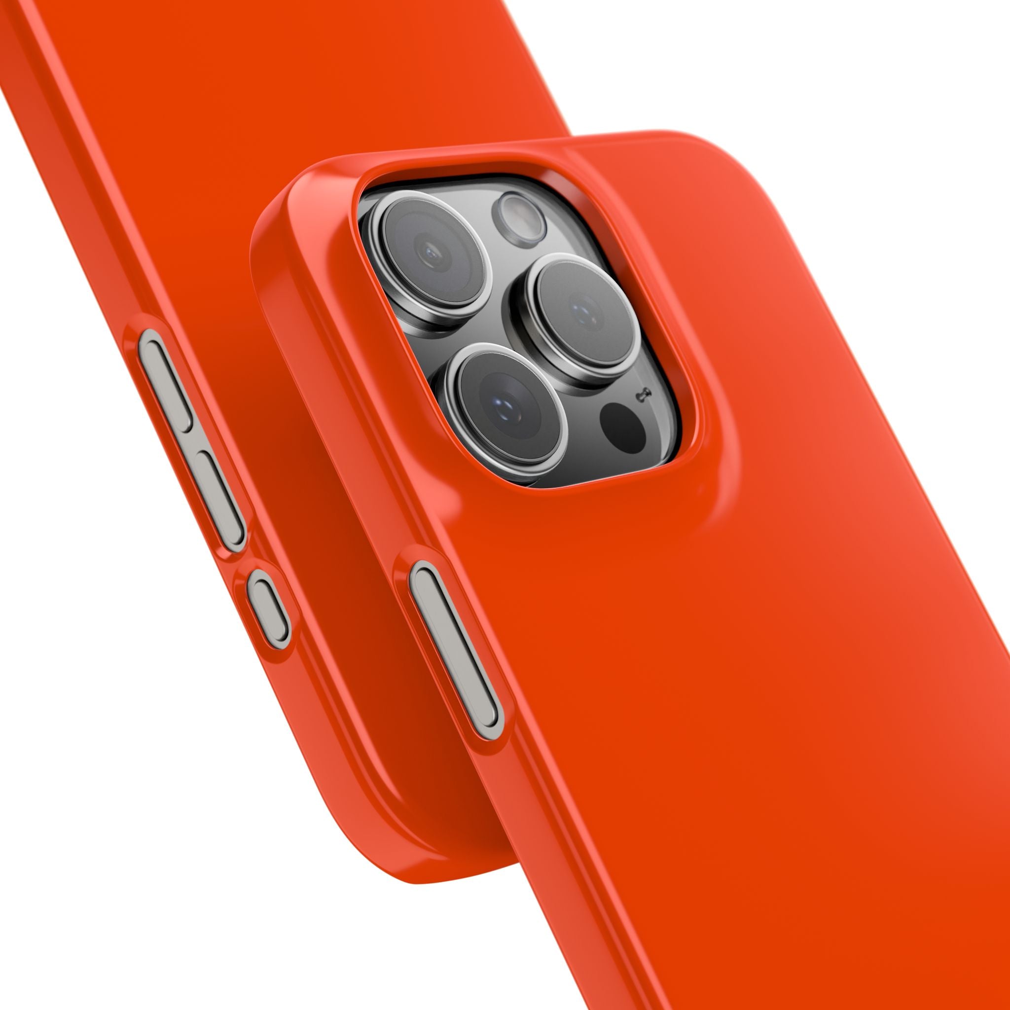 Orange Red iPhone 16 - Slim Phone Case