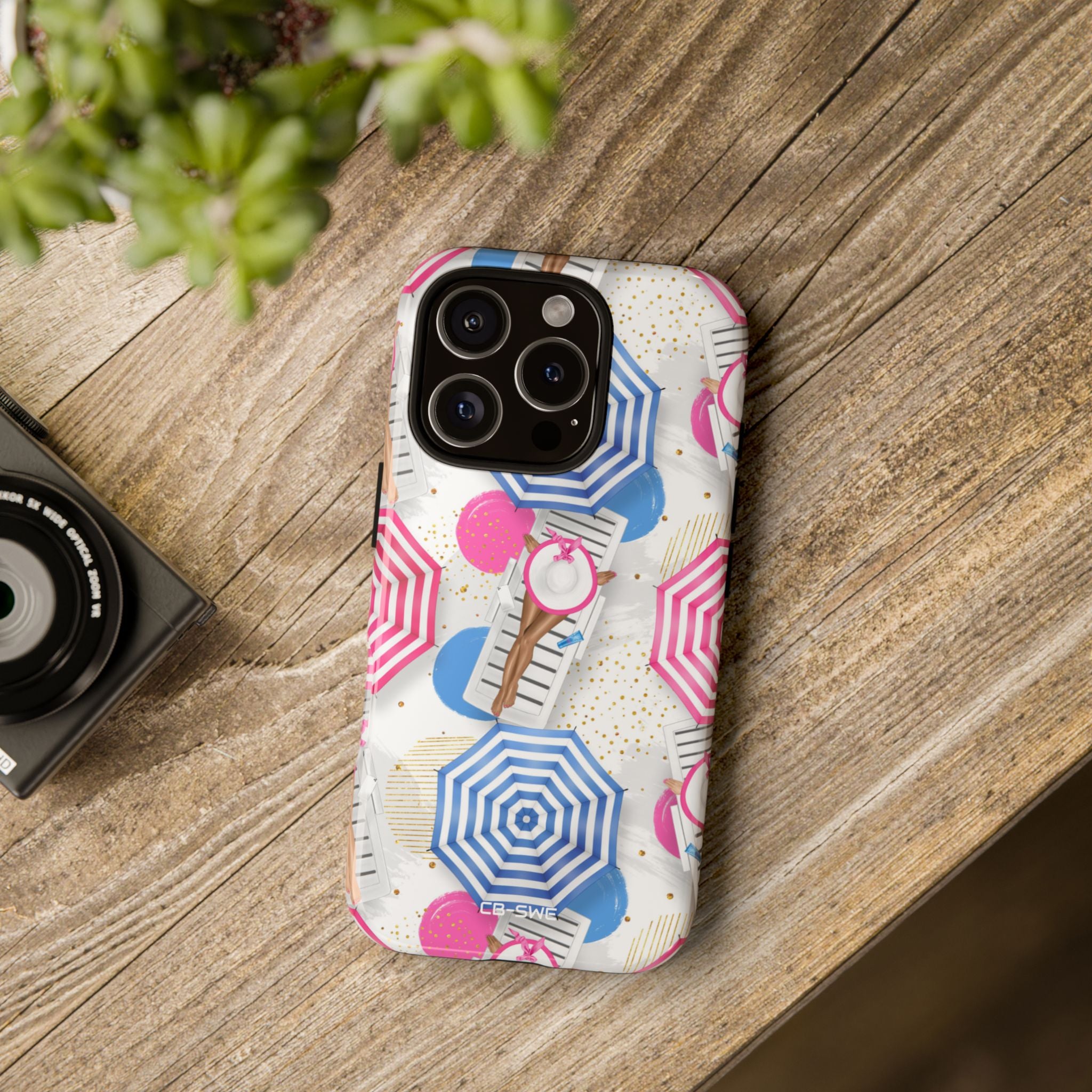 Sun Hats Relaxing - iPhone Case