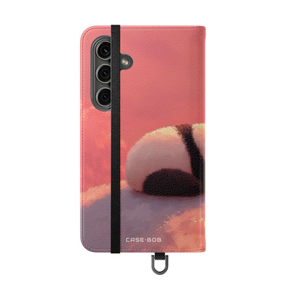Panda Moonlight - Samsung S24 Case - Wallet