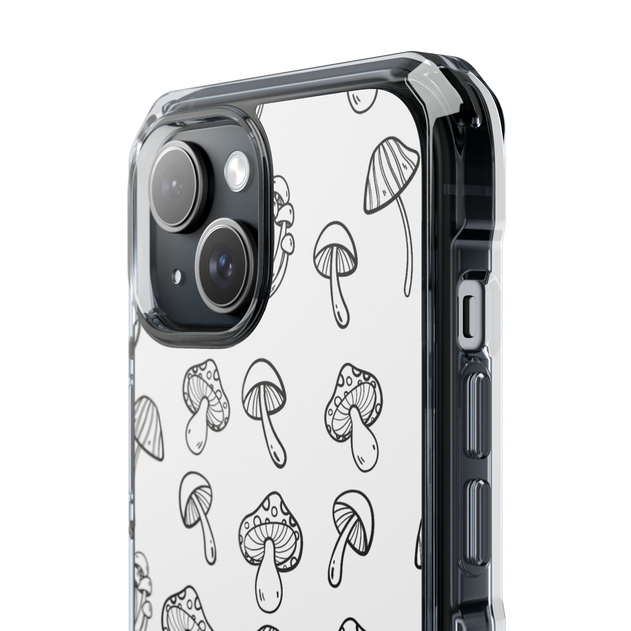 Mushroom Line Play iPhone Case - Impact