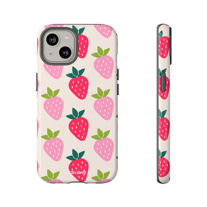 Vibrant Strawberry Rhythm - iPhone Case