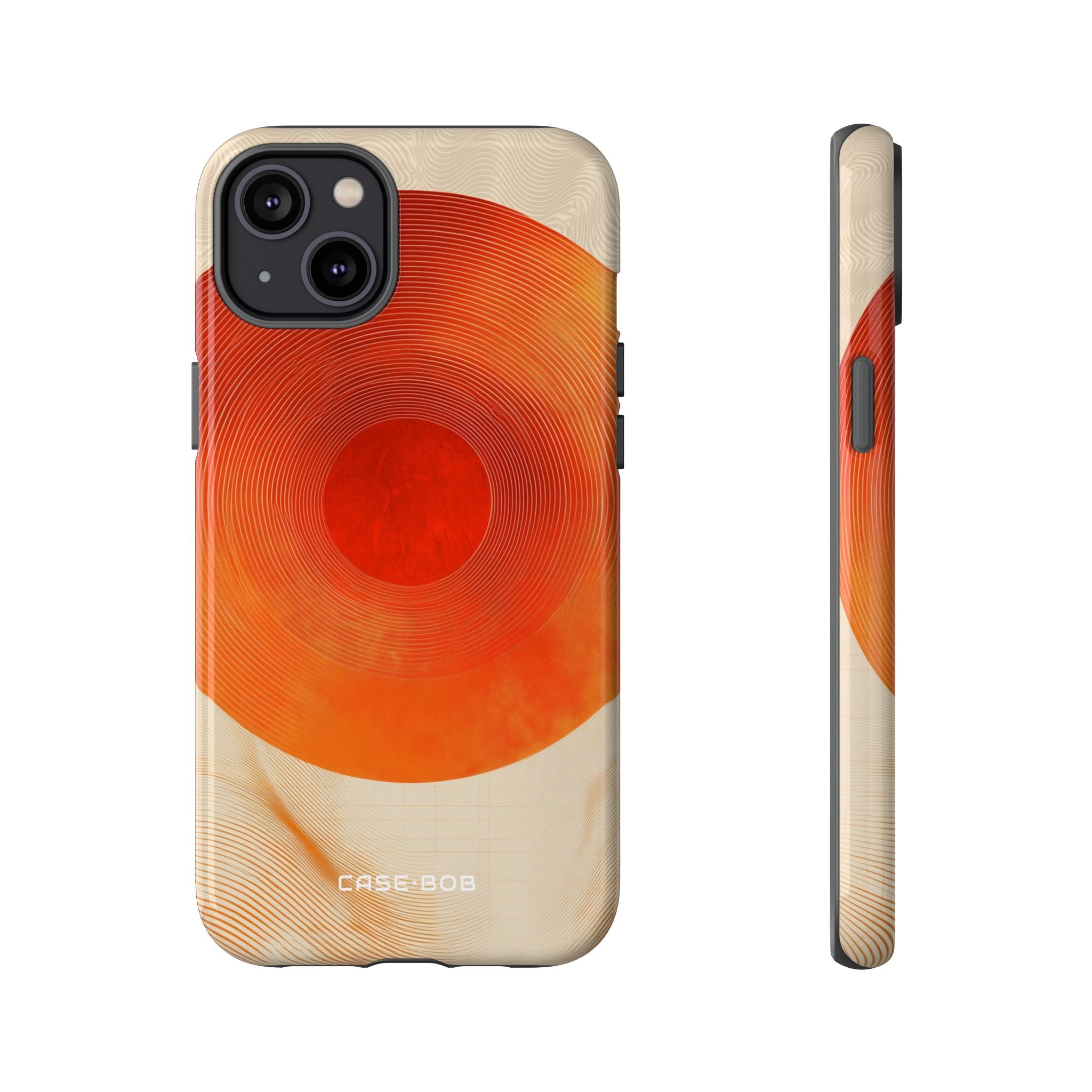 Sunburst Swirl iPhone 14 Plus Case - Tough