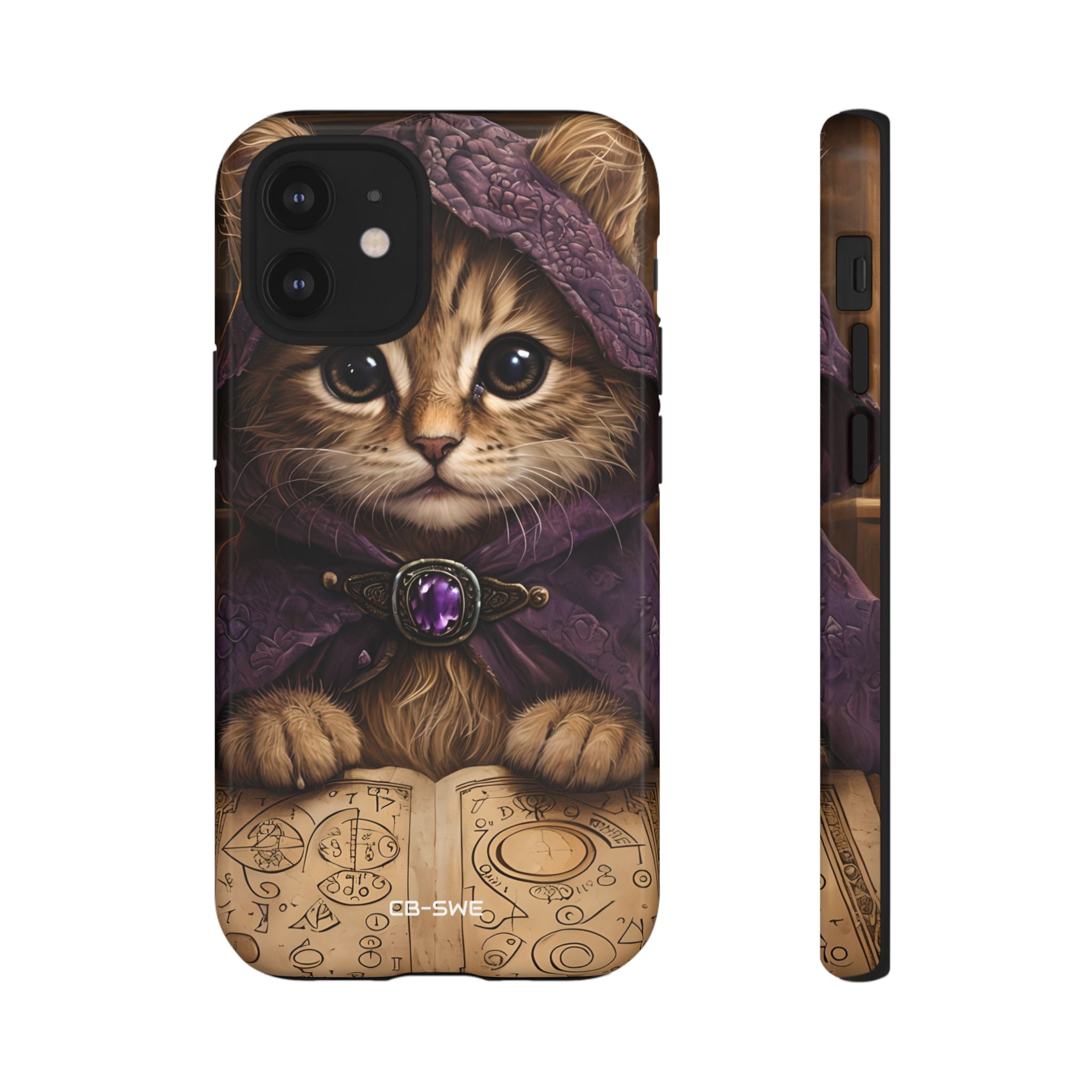 Mystical Wizard Cat - iPhone Case