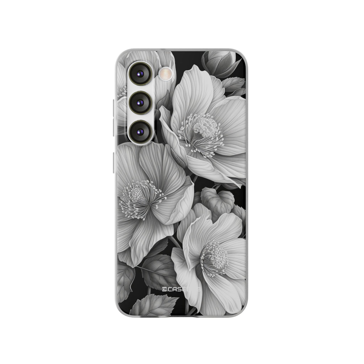 Botanische Eleganz | Flexible Handyhülle für Samsung Galaxy