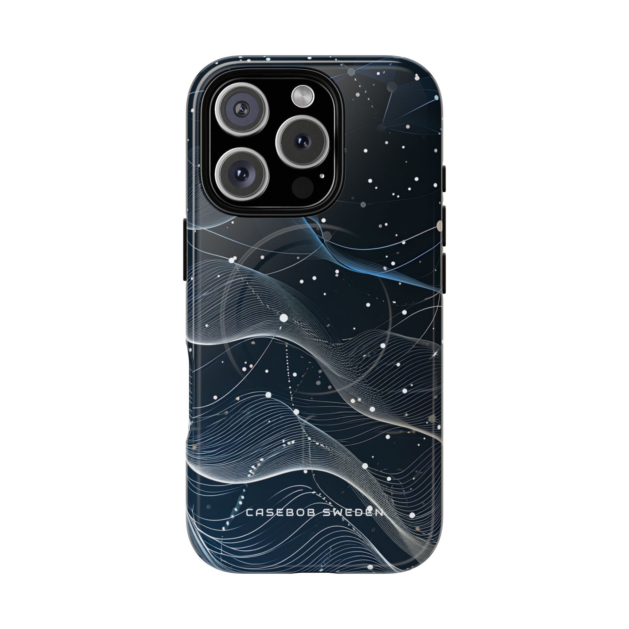 Gradient Neural Waves iPhone 16  Tough+ Phone Case