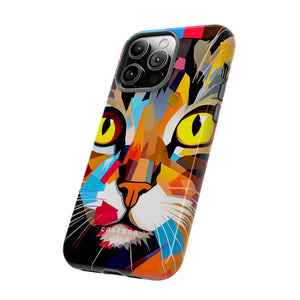 Abstract Kitty Palette - Protective Phone Case