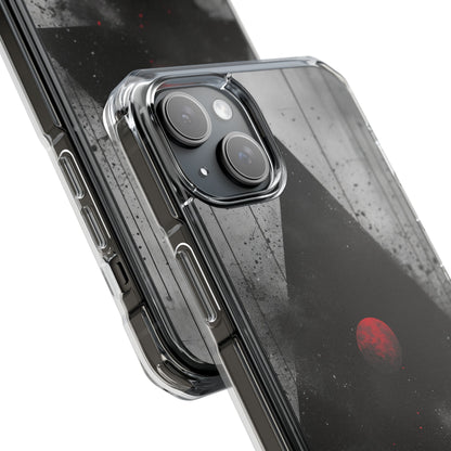 Crimson Core Geometry iPhone 15 - Impact Clear+