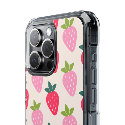 Vibrant Strawberry Rhythm iPhone Case - Impact
