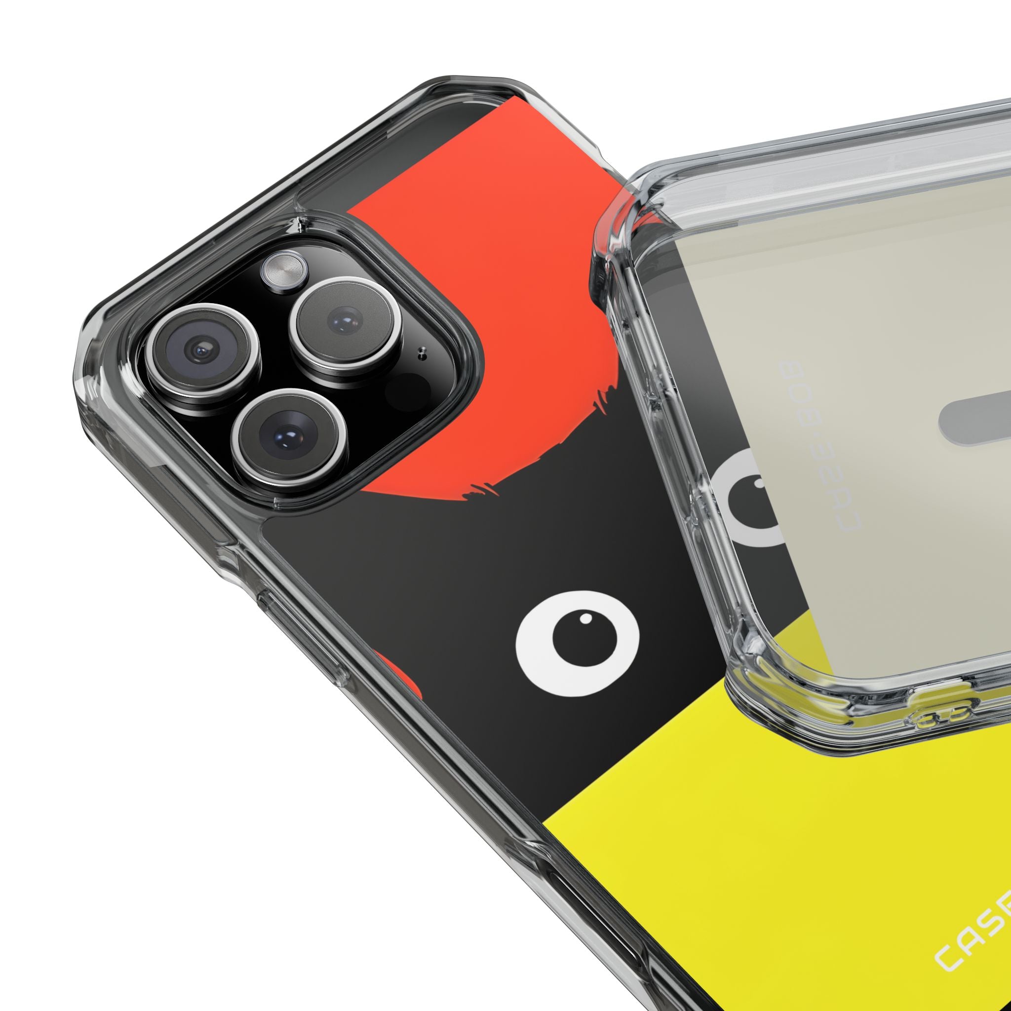 Peekaboo Cat Crimson iPhone 16 Pro Max Case - Impact