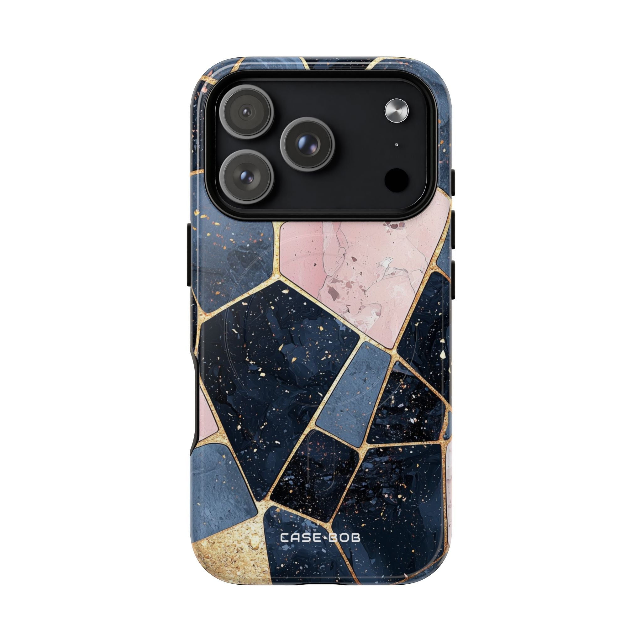Golden Mosaic iPhone 17 Pro Case - Tough+