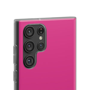 Deep Cerise | Handyhülle für Samsung (Flexible Hülle) 