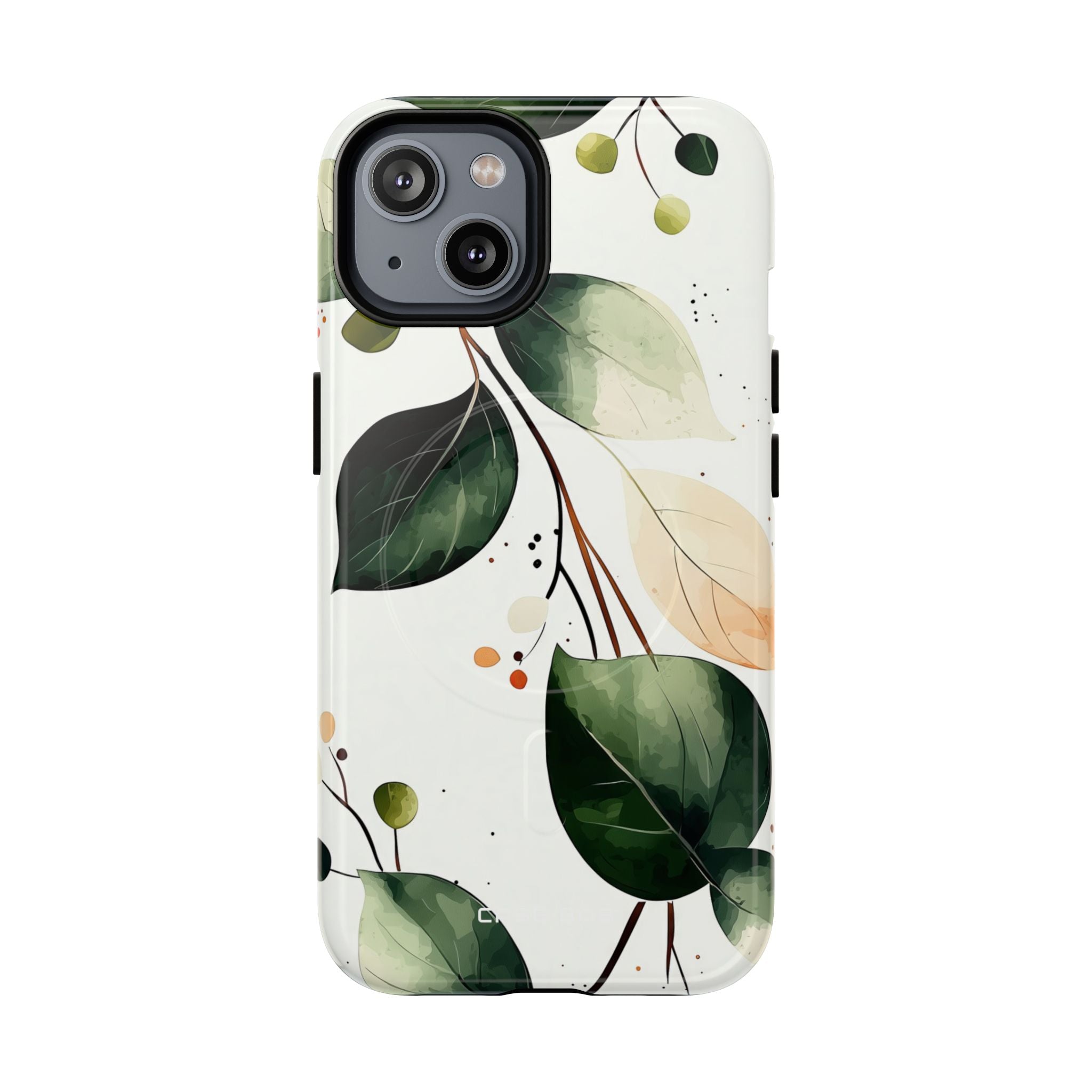 Greenberry Branch iPhone 14 Case - Tough+