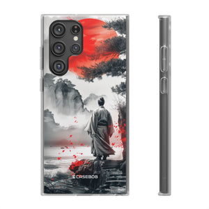 Serene Samurai Sunrise | Flexible Phone Case for Samsung Galaxy