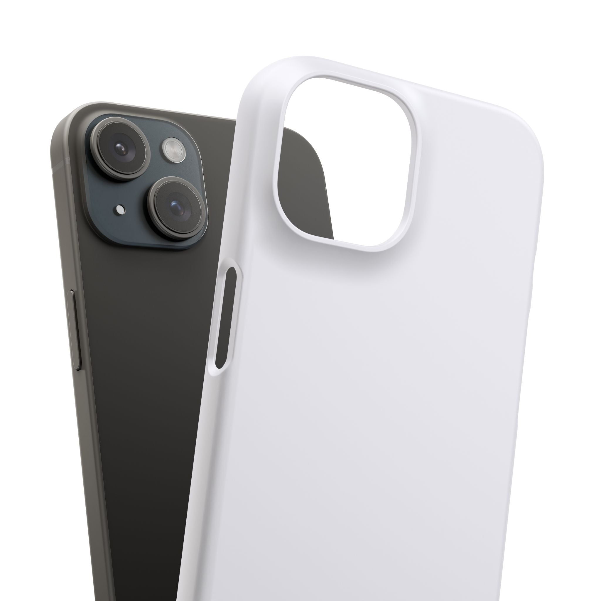 Ghost White iPhone 15 - Slim Phone Case