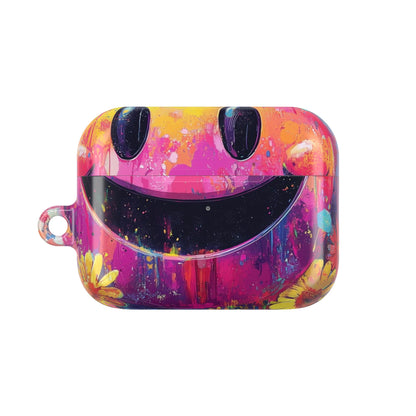 Smiley Bloom Drip - AirPods Case