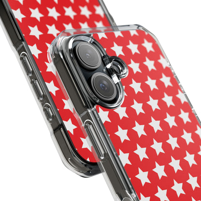 Red Star Symmetry iPhone Case - Impact