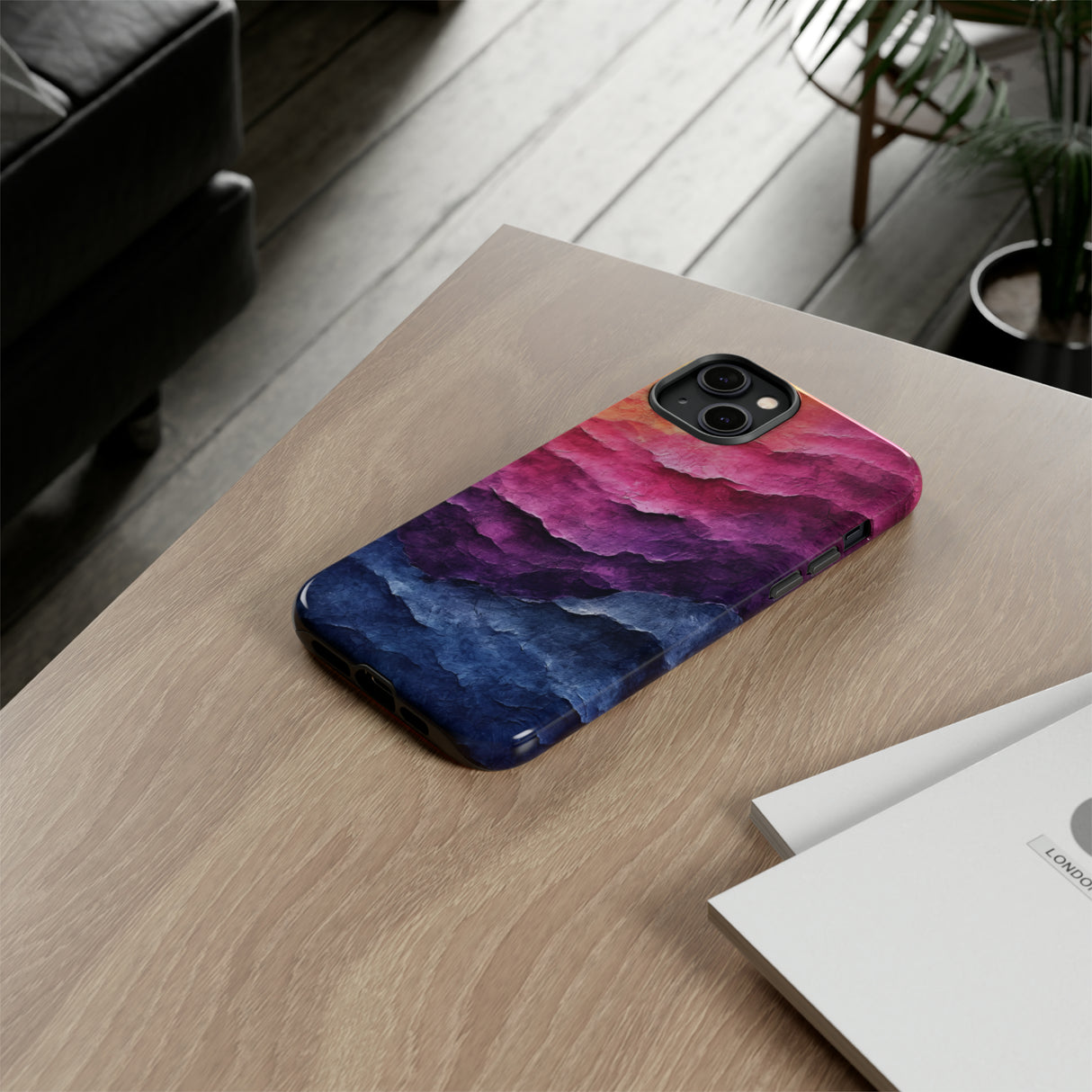 Pastel Wave Symphony - Protective Phone Case