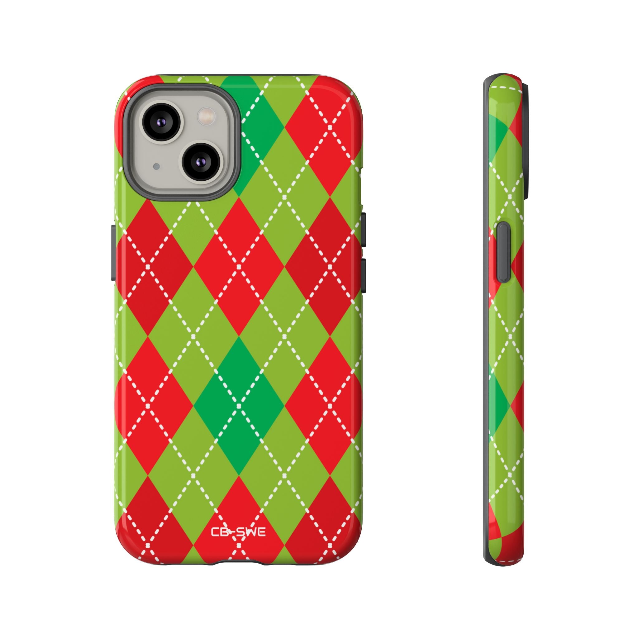 Diamond Shapes Dance - iPhone Case