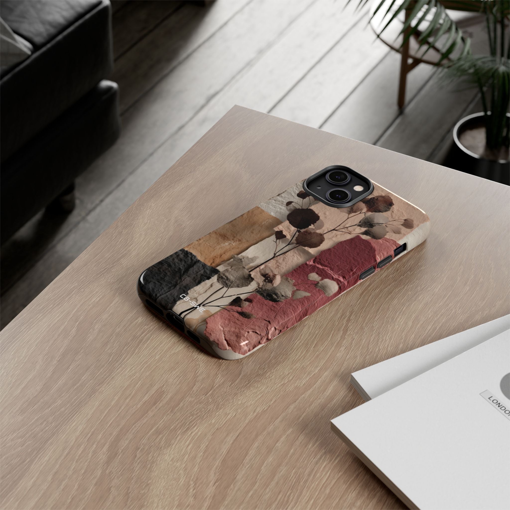 Dried Leaves Gather - iPhone Case