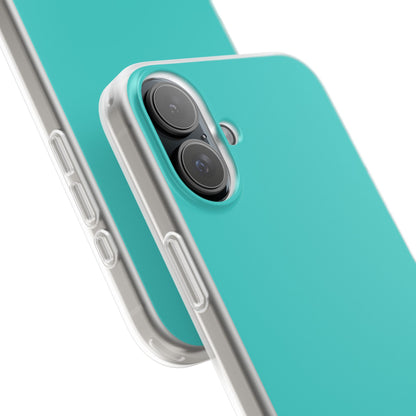 Medium Turquoise iPhone 16 - Flexi Phone Case