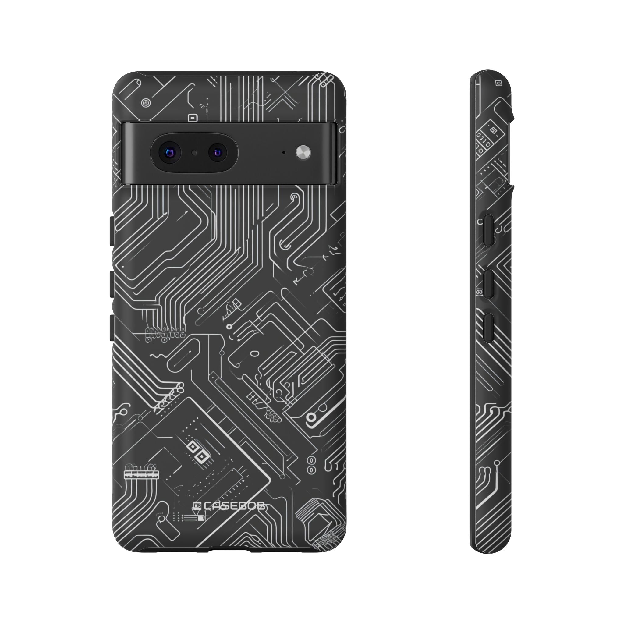 Cyber Circuitry Art - Phone Case for Google Pixel