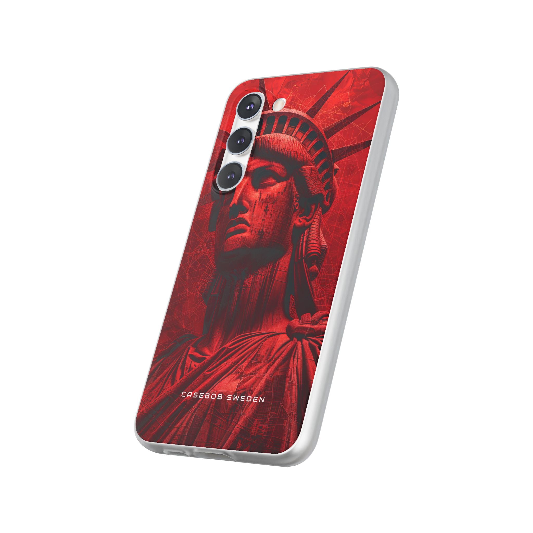 Zen Red Liberty Vision Samsung S23 - Flexi Phone Case