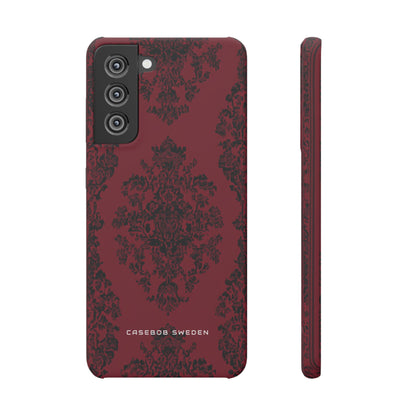 Gothic Crimson Elegance Samsung S21 - Slim Phone Case