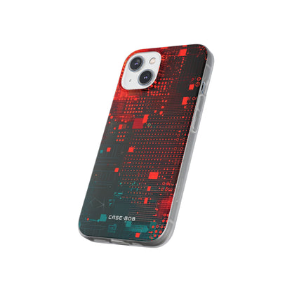 Grid Fusion iPhone 14 Case - Soft